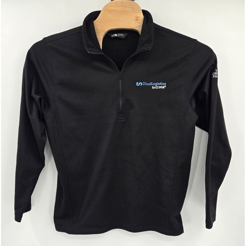 The North Face Pullover Mens L Black Quarter Zip Performance Long Sleeve Tech